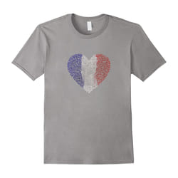 Peace and Love for France T Shirt-Father's Day - XXXL