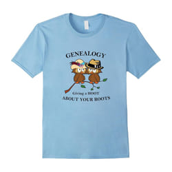 Fun Novelty Genealogy TShirt, Family History T Shirt, Tee-Father's Day - XL