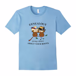 Fun Novelty Genealogy TShirt, Family History T Shirt, Tee-Father's Day - XXL