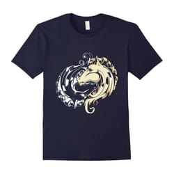 Yin-yang Horse t-shirt Ying Yang Horse Horseback Riding Tee Horse Lover Gift T-Shirt-Father's Day - XXL