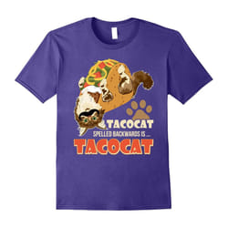 Tacocat Shirt â Funny Maine Coon Cat Gifts-Father's Day - L