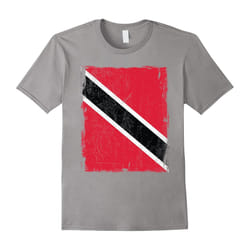 Trinidad Tobago Trinbagonian Trini Trinidadian Flag T-Shirt-Father's Day - XL