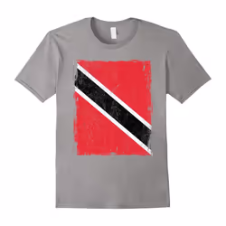 Trinidad Tobago Trinbagonian Trini Trinidadian Flag T-Shirt-Father's Day - XXXL