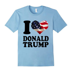 I Love Donald Trump Tshirt-Father's Day - XXXL