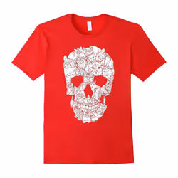 Halloween Catlovers Shirt | S-ket-chy Cat S-kull T-Shirt-Father's Day - XXL