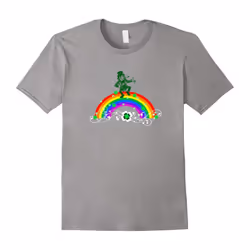 Lucky Leprechaun Shirt Father's Dayovers Funky Rainbow T-shirt-Father's Day - XL
