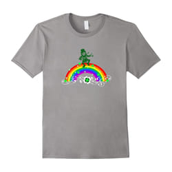 Lucky Leprechaun Shirt Father's Dayovers Funky Rainbow T-shirt-Father's Day - XL
