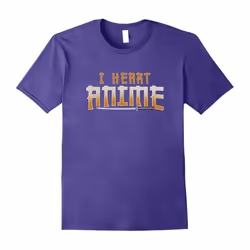 I Love Anime Japan Samurai Manga Sword T-Shirt-Father's Day - XL