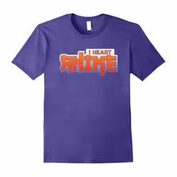 I Love Anime Japan Manga Style T-Shirt-Father's Day - L