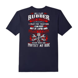 As I Lay Rubber Down The Street T-Shirts Mechanic Gifts-Father's Day - S
