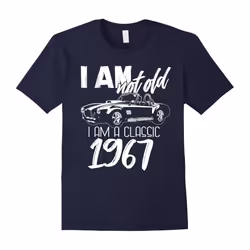 50 Years old Gifts Father's Dayassic 1967- Funny 50th Birthday T-Shirt-Father's Day - S