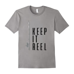 Fishing Lovers T-Shirt Keep it Reel Tee Shirt Catch Fish-Father's Day - XXL