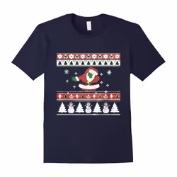 Dabbing Santa Father's Dayause t-shirts tee,Santa Xmas tee, Xmas gifts-Father's Day - XL