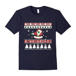 Dabbing Santa Father's Dayause t-shirts tee,Santa Xmas tee, Xmas gifts-Father's Day - XL