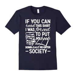 Book Reading Lover T Shirt-Father's Day - XXXL