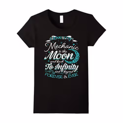 Women's I love my mechanic â Funny Mechanic T-Shirt-Father's Day - L