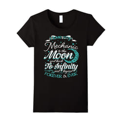 Women's I love my mechanic â Funny Mechanic T-Shirt-Father's Day - XXXL