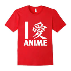 I Love Anime In Japanese T-shirt, Anime shirt-Father's Day - S