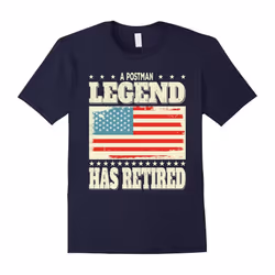 A Postman Legend Has Retired Retirement Dad Grandpa Gift-Father's Day - XXXL