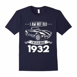 85 Years old Gifts Father's Dayassic 1932 85th Birthday Tshirt-Father's Day - L