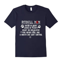 Dog T-shirt Pitbull mom Gift for dog lovers-Father's Day - XXL