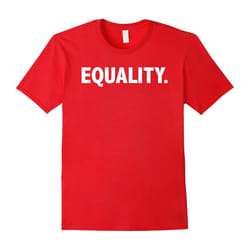 Equality T-Shirt | Peace, Love, Unity, Equal Rights For All-Father's Day - L