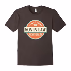 Son In Law T-shirt Fathers Day Son-In-Law Tee-Father's Day - S