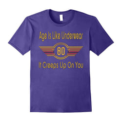 Funny 80th Birthday T-shirts â Fun 80th Birthday Gifts-Father's Day - XL
