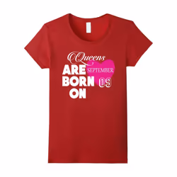 Queens are born on 9th of September â Birthday Gifts-Father's Day - M