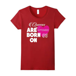 Queens are born on 9th of September â Birthday Gifts-Father's Day - L