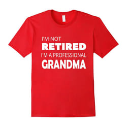 Retirement Gifts for Mom â Professional Grandma T-Shirt-Father's Day - M