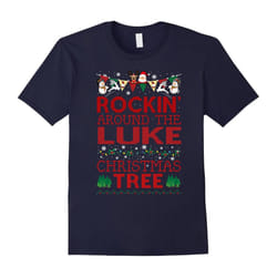 Luke Family Christmas T-shirt-Father's Day - M