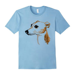Italian Greyhound Dog T Shirt I Love Italian Greyhound-Father's Day - L