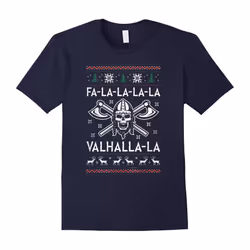 Valhalla-la T-Shirts Special Ugly Christmas Gifts for men-Father's Day - XXL