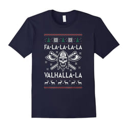 Valhalla-la T-Shirts Special Ugly Christmas Gifts for men-Father's Day - XXL