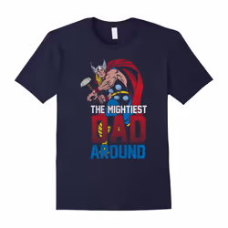 Thor Mightiest Dad Graphic T-Shirt-Father's Day - XXXL