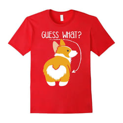 Corgi Butt Dog T-Shirt â Dog Lovers-Father's Day - XXXL