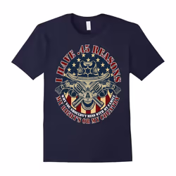 .45 Reasons Don't Mess with my Family Gun Rights Country-Father's Day - XXXL