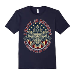 .45 Reasons Don't Mess with my Family Gun Rights Country-Father's Day - XXXL
