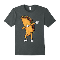 Dabbing Taco Mexican Food Lover T-shirt-Father's Day - M