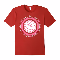 Volleyball t shirt â I Love Volleyball-Father's Day - XXL