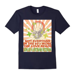 Son of a Vietnam Veteran â The love beads T-shirt-Father's Day - XXXL