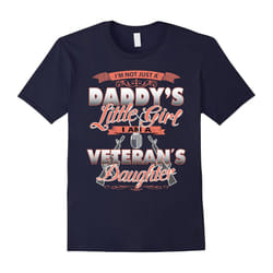 I'm not just a Daddy's Little Girl I am a Veteran's Daughter-Father's Day - XXL