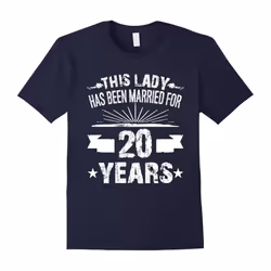 20th Wedding Anniversary Gifts 20 Year Shirt For Her-Father's Day - S