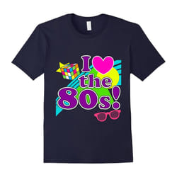 I Love The 80s Eighties Shirt-Father's Day - XL