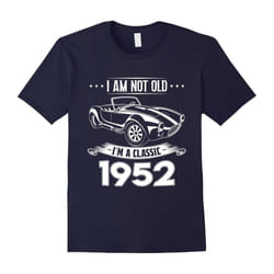 65 Years old Gifts Father's Dayassic 1952 65th Birthday Tshirt-Father's Day - XL