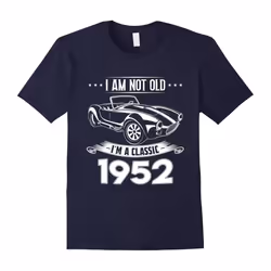 65 Years old Gifts Father's Dayassic 1952 65th Birthday Tshirt-Father's Day - XXXL