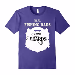 Fishing Dad t shirts, Gift fish bearded father fisher tees-Father's Day - XXL
