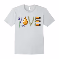 Essential Oils Shirt: Funny Love Letters Oil Aromatherapy-Father's Day - S