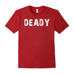 Deady And Mummy Funny Halloween Costume T-Shirt For Dads Tee-Father's Day - M